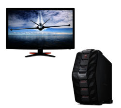 Acer Predator G3-710 Gaming PC & GN246HLBbi Full HD 24